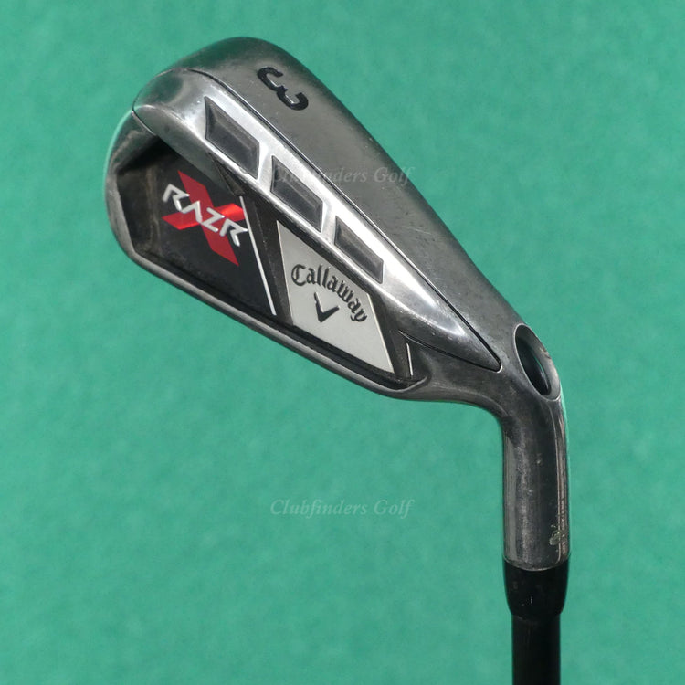 Callaway RAZR X Single 3 Iron Factory I-75G Graphite Stiff