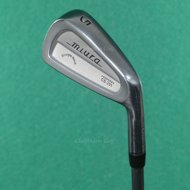 Miura CB-201 Straight Neck Forged Single 5 Iron ACCRA 90i Graphite Stiff