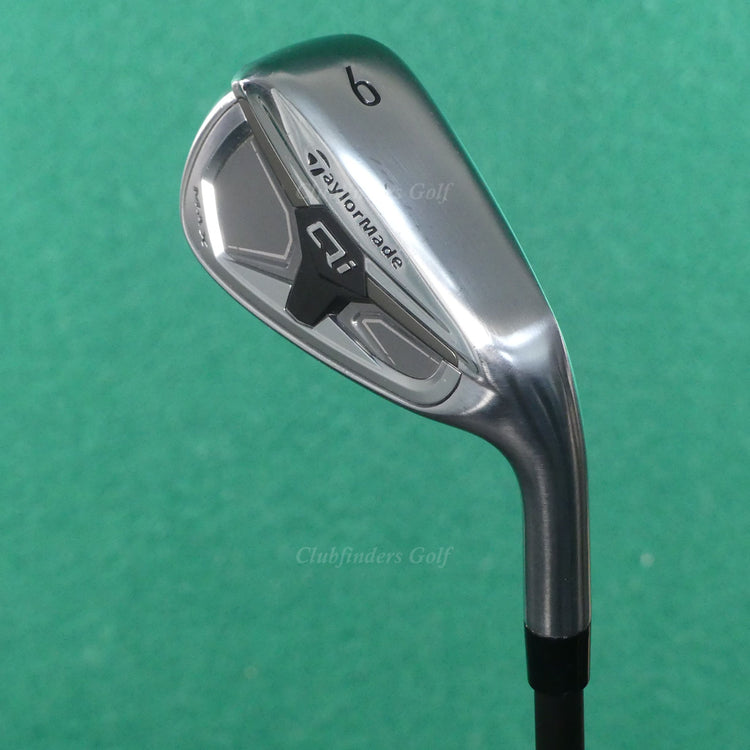 TaylorMade Qi Max Single 9 Iron Factory KBS REAX 65 Graphite Regular