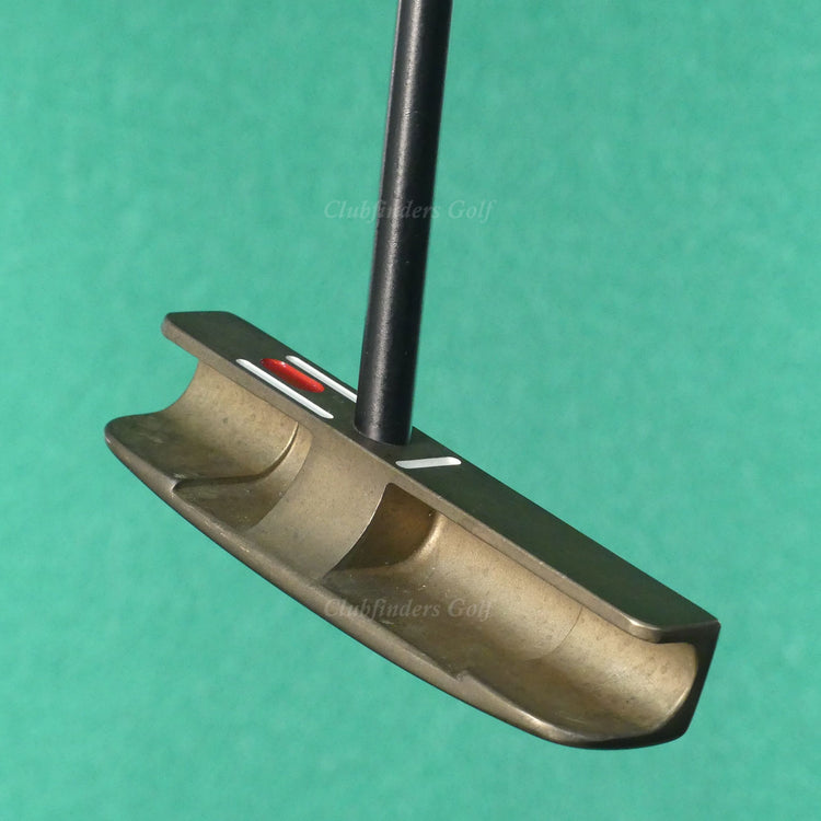 See More FGP Brass Blade Center-Shafted 34.5" Putter Golf Club