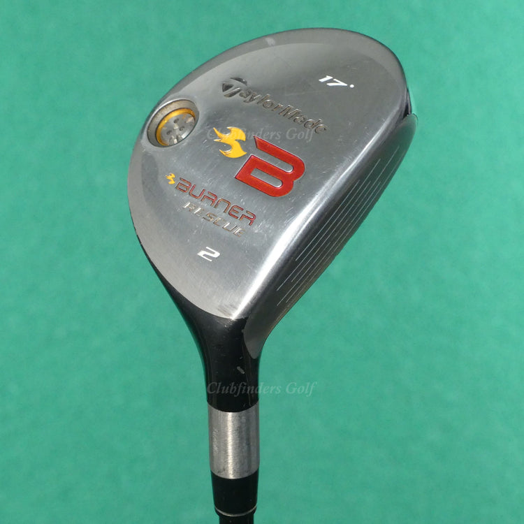 TaylorMade Burner Rescue High Launch 17° Hybrid 2 Iron REAX 60 Graphite Stiff