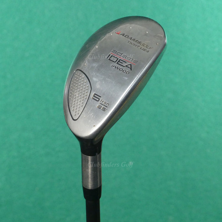 Adams Tight Lies Idea i-Wood 25° Hybrid 5 Iron Aldila Supershaft Graphite Stiff