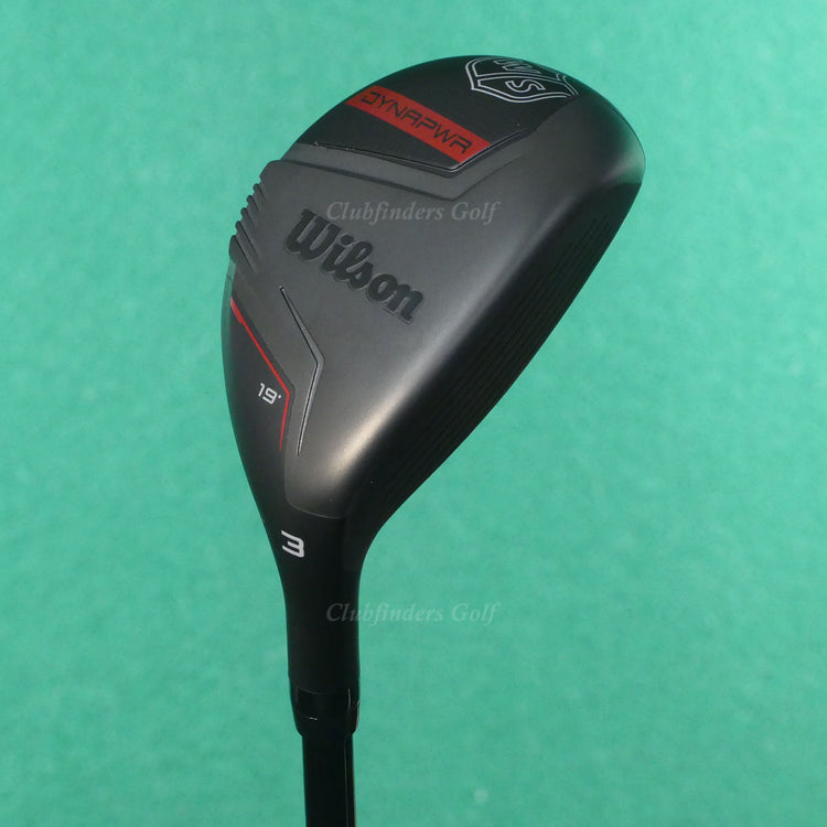 Wilson Staff DYNAPWR 19° Hybrid 3 Iron HZRDUS Smoke RDX 5.0 Graphite Seniors &HC