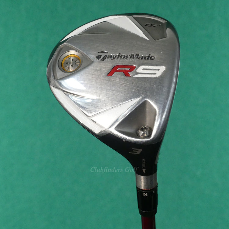 TaylorMade R9 Fairway 15° 3 Wood Fujikura Motore Graphite Regular