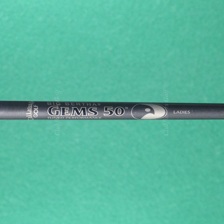 Lady Callaway Big Bertha Hawk Eye VFT 11° Driver Factory Gems 50 Graphite Ladies