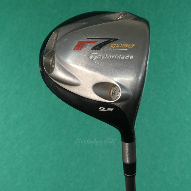 TaylorMade r7 Quad 9.5° Driver Factory MAS2 7-65 Graphite Stiff