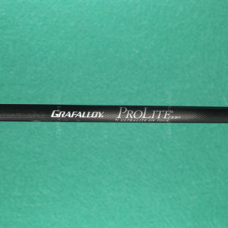 LH TaylorMade R580 Titanium 9.5° Driver Grafalloy ProLite 3.5R Graphite Regular