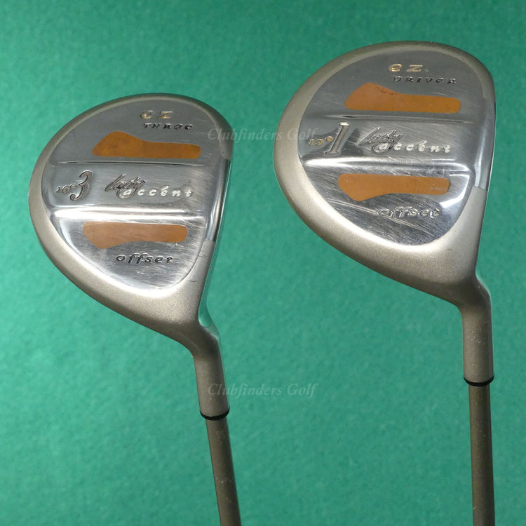 Lady La Jolla Lady Accent EZ Offset 12° 1 & 3 Woods Graphite Ladies SET OF 2