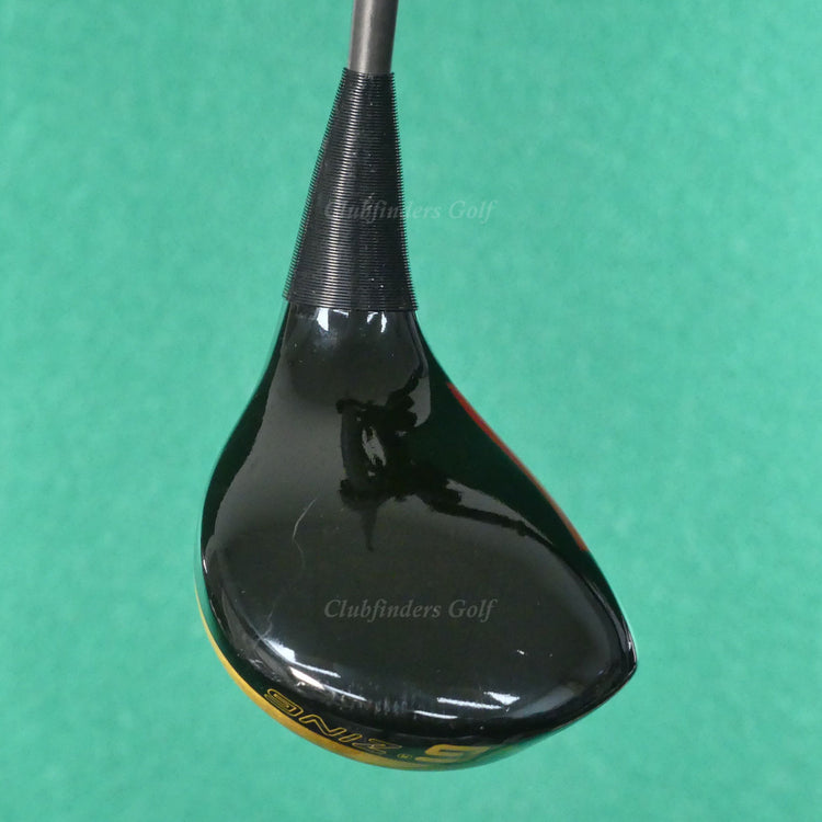 Ping Zing Black Laminated 1, 3, 4, 5 & 7 Woods Factory Graphite Regular SET OF 5