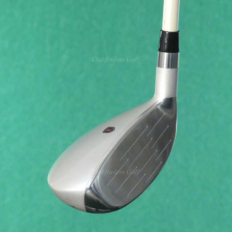 Lady Fairway Stainless Hybrid 4, 5 & 6 Irons Graphite Ladies w/ HC SET OF 3