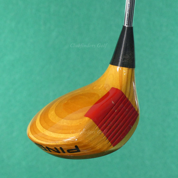 Ping Zing Blonde Laminated 1, 3 & 5 Woods Karsten KT-M Steel Stiff & HC SET OF 3