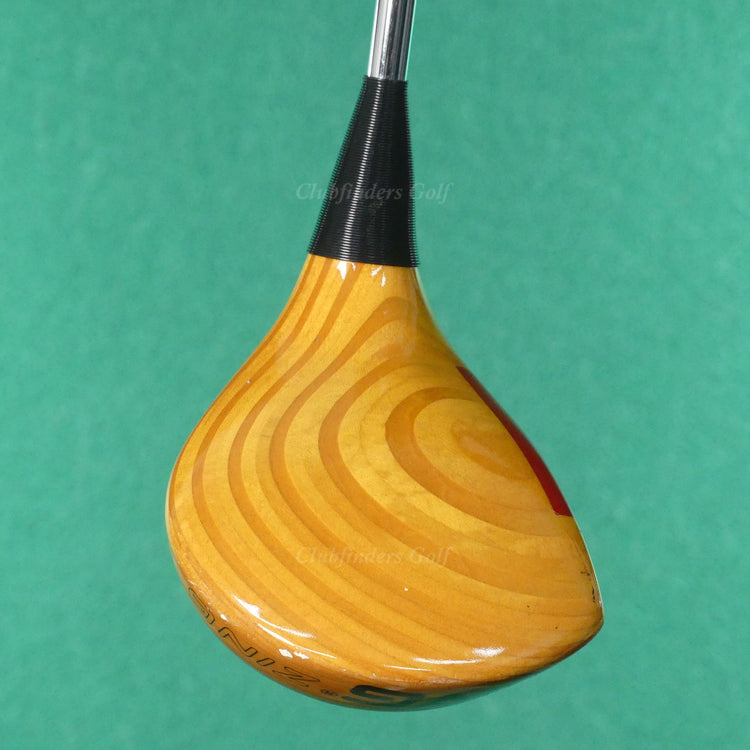 Ping Zing Blonde Laminated 1, 3 & 5 Woods Karsten KT-M Steel Stiff & HC SET OF 3