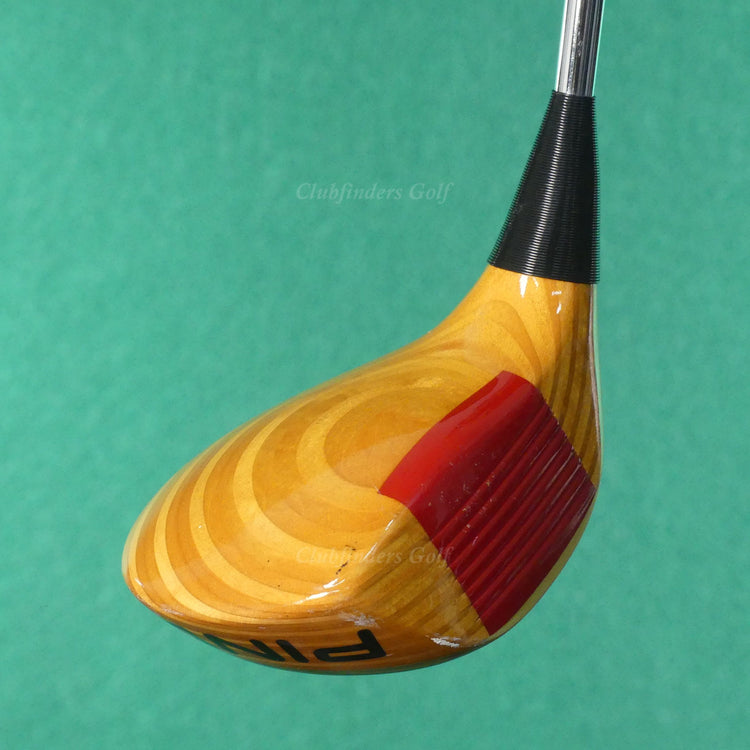 Ping Zing Blonde Laminated 1, 3 & 5 Woods Karsten KT-M Steel Stiff & HC SET OF 3
