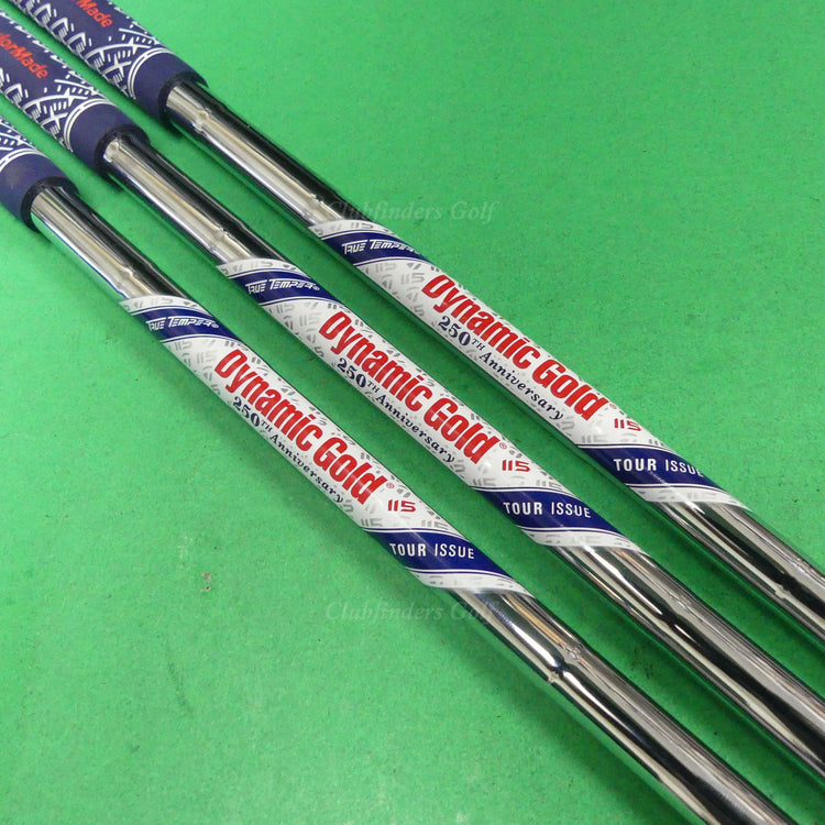 True Temper Dynamic Gold Tour Issue 115 250th Anniversary Wedge Shafts SET OF 3