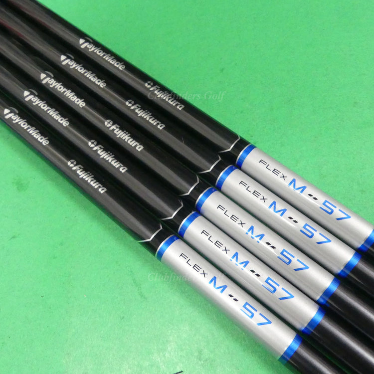 NEW TaylorMade Fujikura SLDR 57 .370 Senior Graphite Iron Shafts SET OF 5