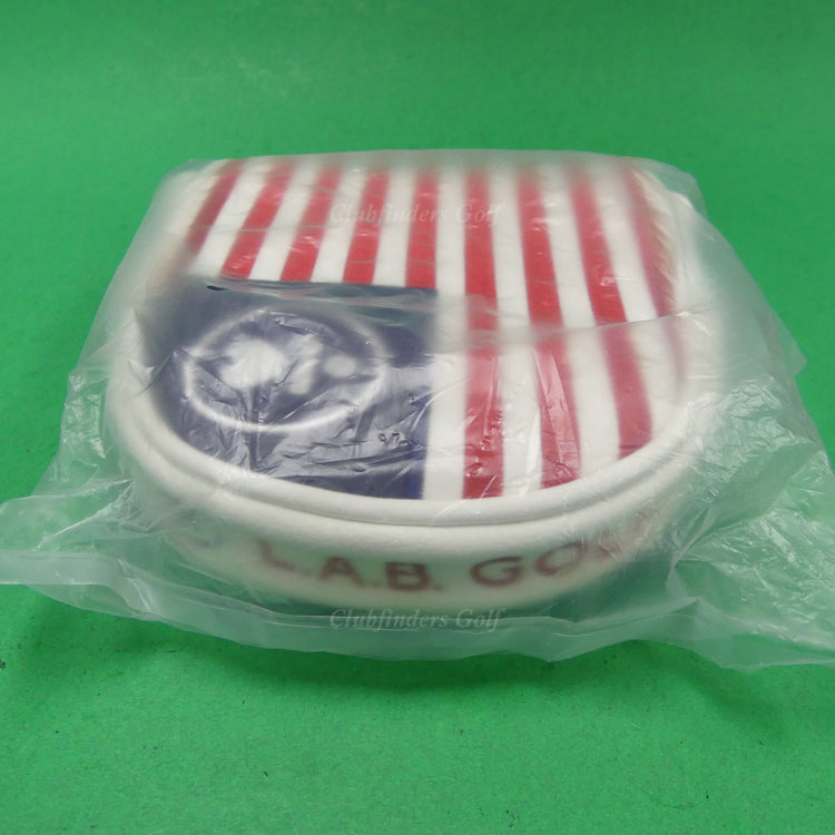 NEW LAB L.A.B. Golf DF3 / DF2.1 USA Flag Stars & Stripes Mallet Putter Headcover