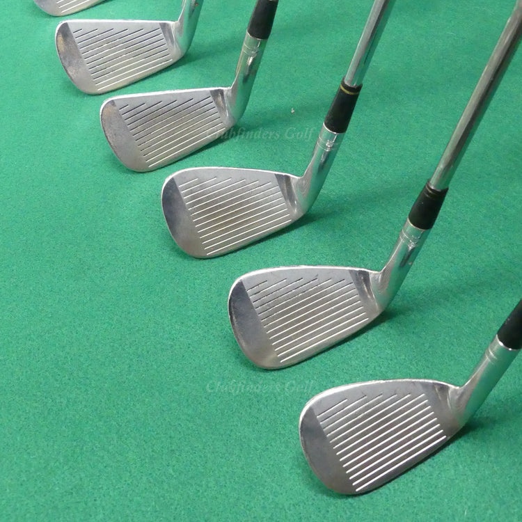 VINTAGE PGA Tommy Armour Silver Scot 986 Tour 2-PW Iron Set Steel Stiff *READ*