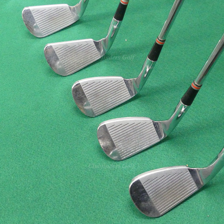 VINTAGE Ben Hogan Edge Forged 2-EW Iron Set Factory Apex 4 Steel Stiff *READ*