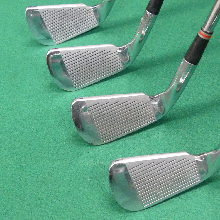 VINTAGE Ben Hogan Edge Forged 2-EW Iron Set Factory Apex 4 Steel Stiff *READ*
