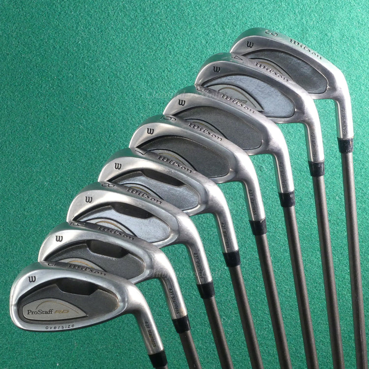 Wilson ProStaff AD Oversize 3-PW Iron Set Progressive Graphite Men's Flex