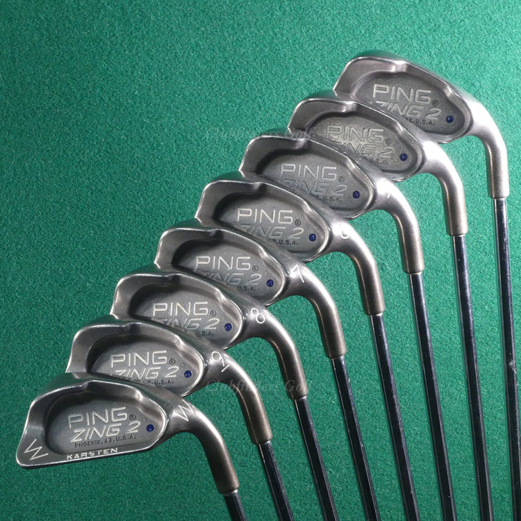 Ping Zing 2 Blue Dot 3-PW Iron Set Precision Rifle Steel Stiff