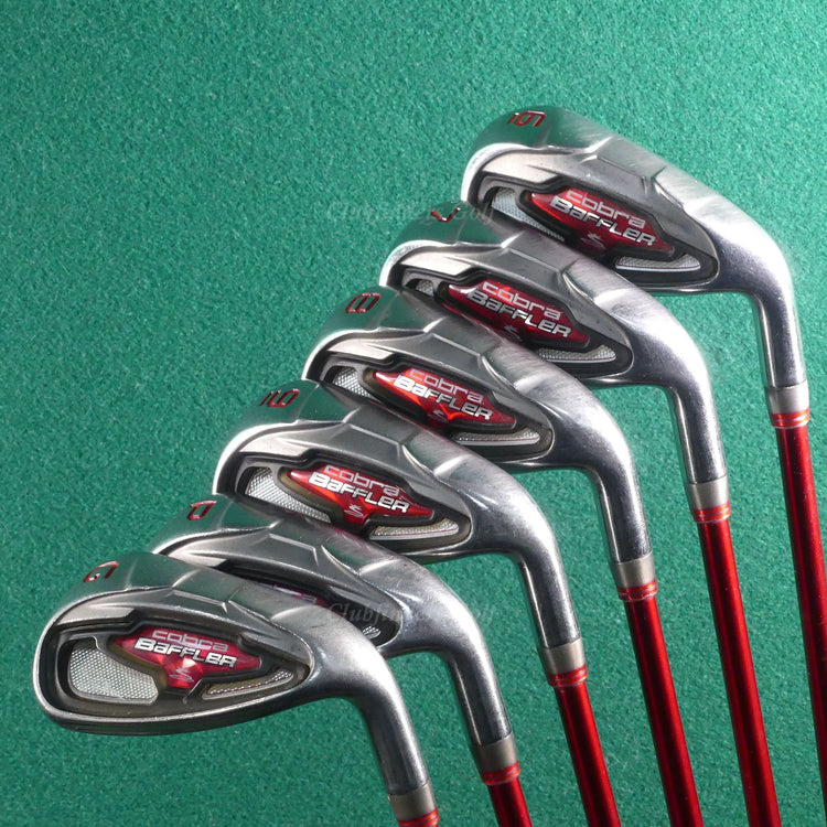 Cobra Baffler 6-GW Iron Set Factory 50g Graphite Lite