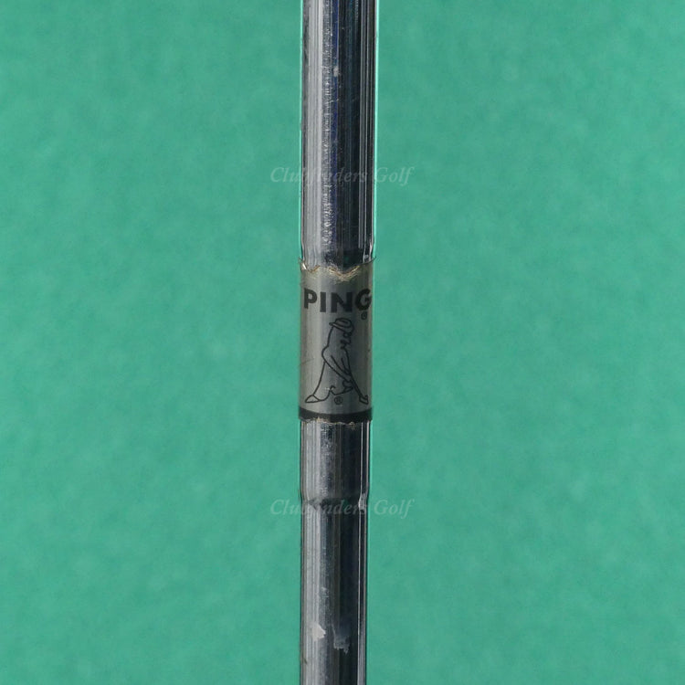 VINTAGE Ping Karsten I Black Dot 3-PW, SW Iron Set Factory Steel Stiff