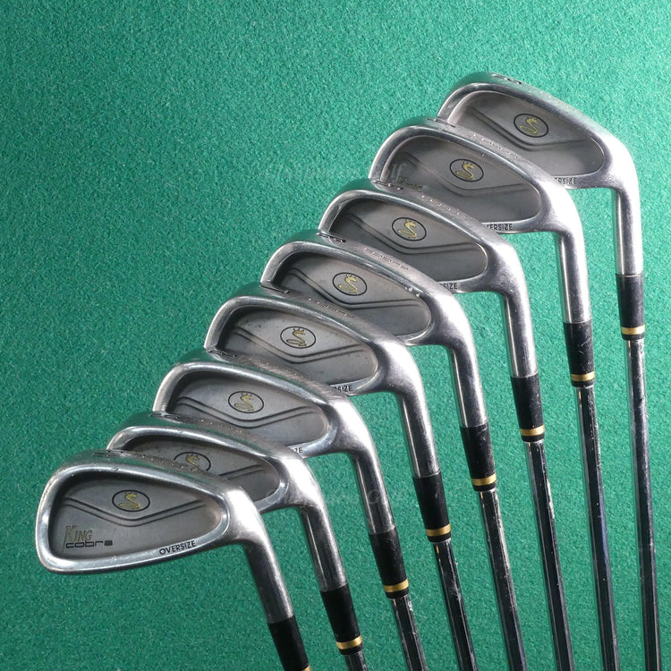 King Cobra Original Oversize 3-PW Iron Set Factory Apollo Steel Medium *READ*