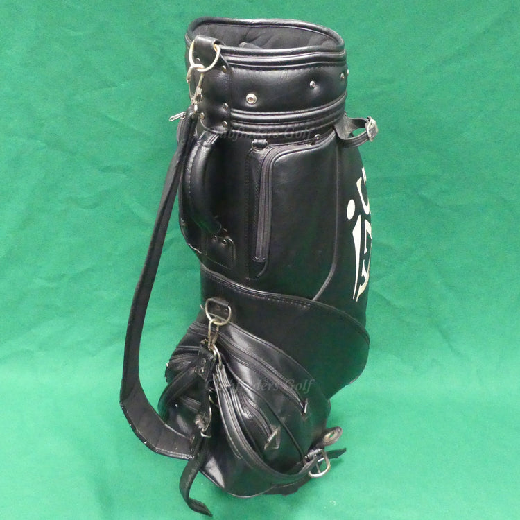 KZG 9" OD Black/White Golf Staff Bag (No Raincover) *READ*