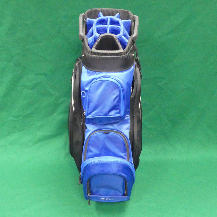 Maxfli Honors+ Black/Blue 14-Way Golf Cart Bag w/ Raincover