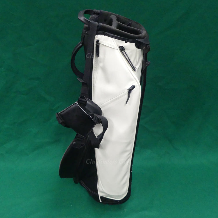TaylorMade 2024 TM24 FlexTech Carry Black/Cream 3-Way Golf Stand Bag & Raincover