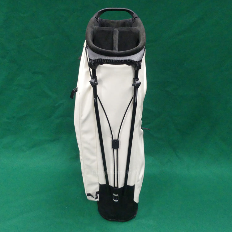 TaylorMade 2024 TM24 FlexTech Carry Black/Cream 3-Way Golf Stand Bag & Raincover