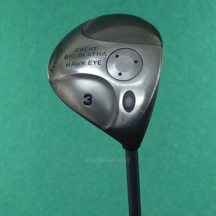 Lady Callaway Great Big Bertha Hawk Eye Fairway 3 Wood Gems UL Graphite Ladies