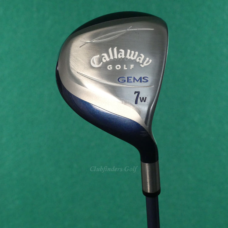 Lady Callaway GEMS Fairway 7 Wood Factory Aldila 50g Graphite Women's w/ HC