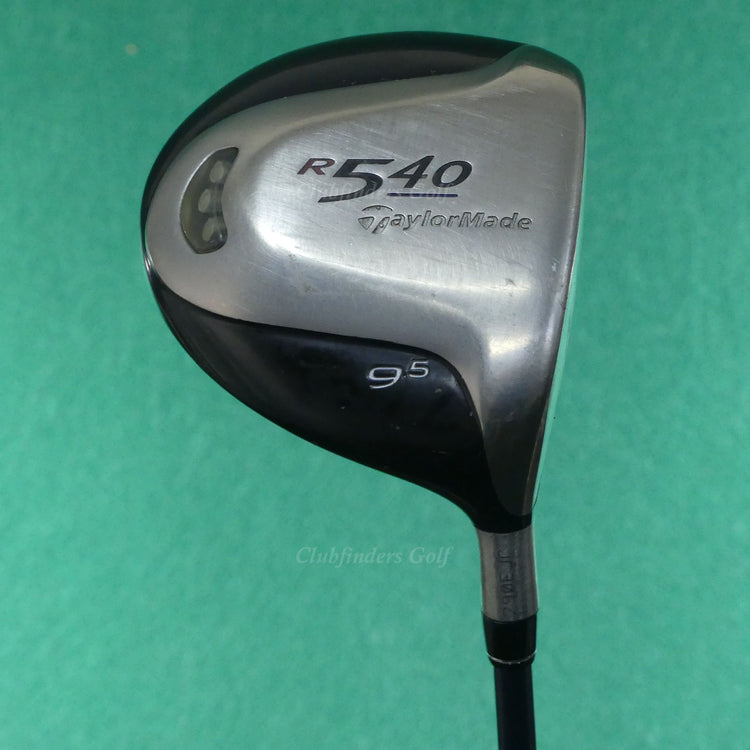 TaylorMade R540 Titanium 9.5° Driver Harmon Tour Design FZR Graphite Regular