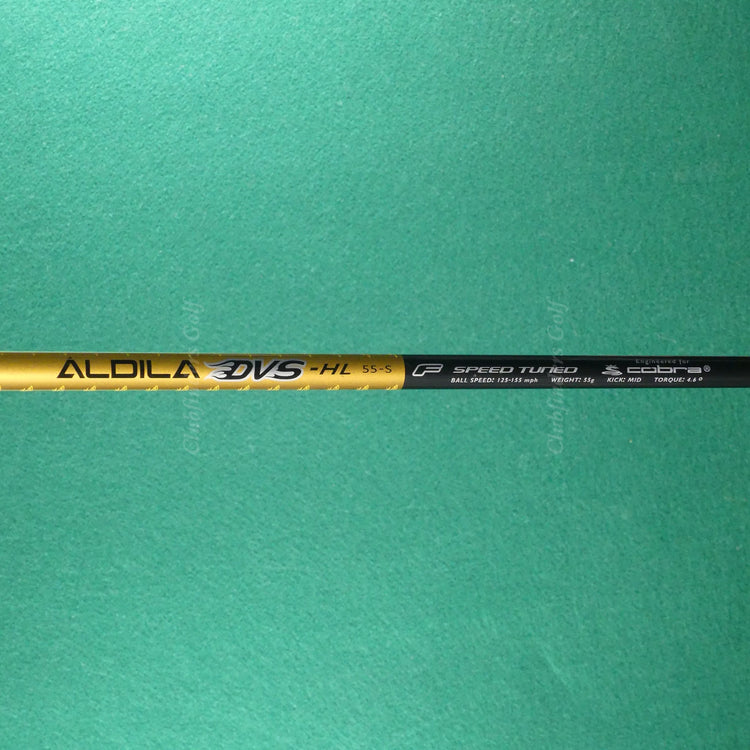 King Cobra S9-1 F/Speed 9.5° Driver Factory Aldila DVS-HL 50-S Graphite Stiff