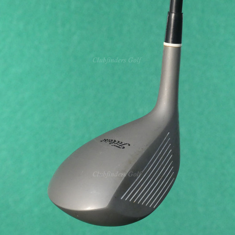 VINTAGE Titleist Metal Wood 9.5° Tour Driver, 3 & 5 Woods Graphite Firm SET OF 3
