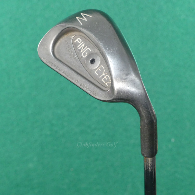 Ping Eye 2 Plus No Plus Black Dot PW Pitching Wedge TT Stepped Steel Stiff
