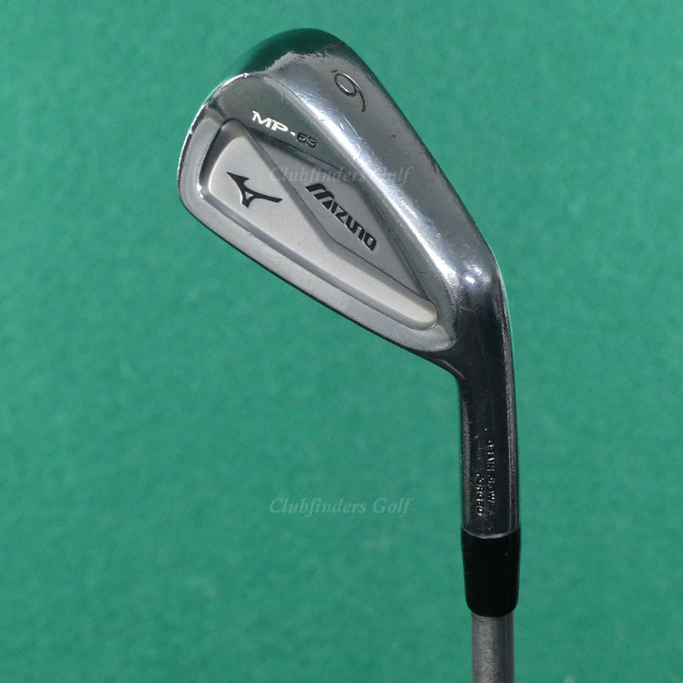 Mizuno MP-63 Forged Single 6 Iron KBS Tour C-Taper 130 Steel Extra Stiff