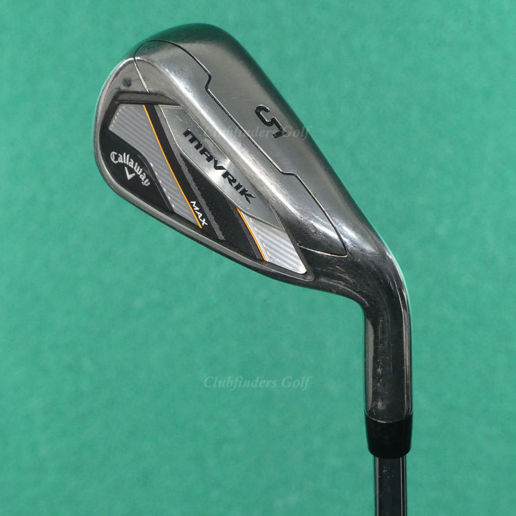 Callaway Mavrik Max Single 5 Iron KBS Max 80 Steel Stiff