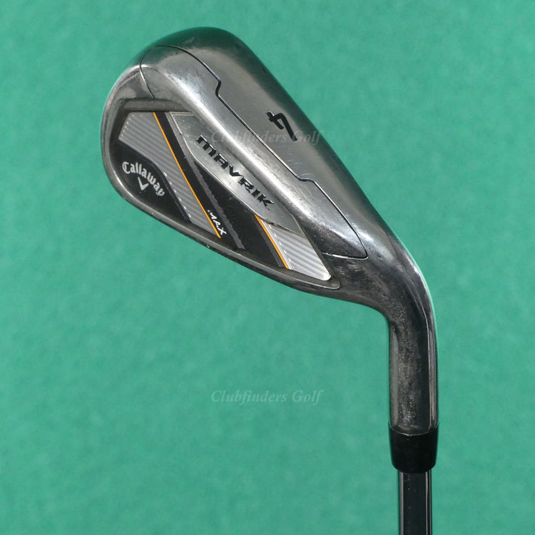 Callaway Mavrik Max Single 4 Iron KBS Max 80 Steel Stiff