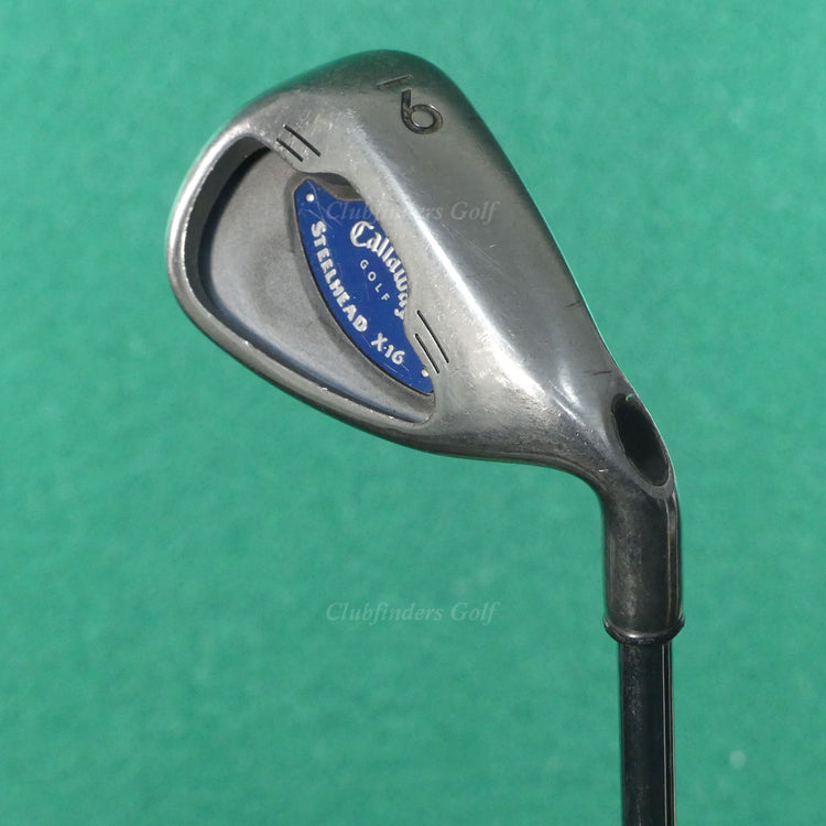 Callaway Steelhead X-16 Single 9 Iron Constant Weight Ultra Light Steel Uniflex