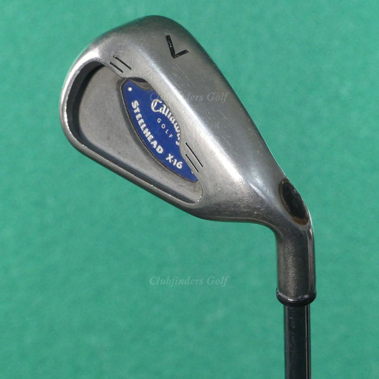 Callaway Steelhead X-16 Single 7 Iron True Temper Stepped Steel Regular