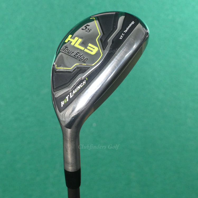 Tour Edge Hot Launch 3 HL3 25° Hybrid 5 Iron Factory Graphite Seniors