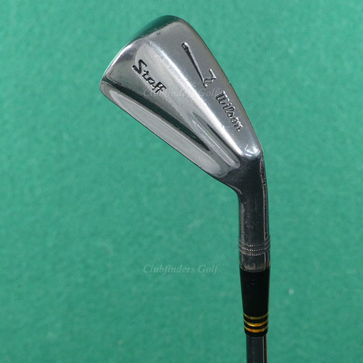 VINTAGE Wilson Staff 1976 Forged Single 7 Iron True Temper Dynamic Steel Regular