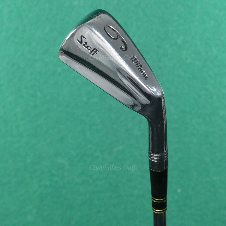 VINTAGE Wilson Staff 1976 Forged Single 6 Iron True Temper Dynamic Steel Regular