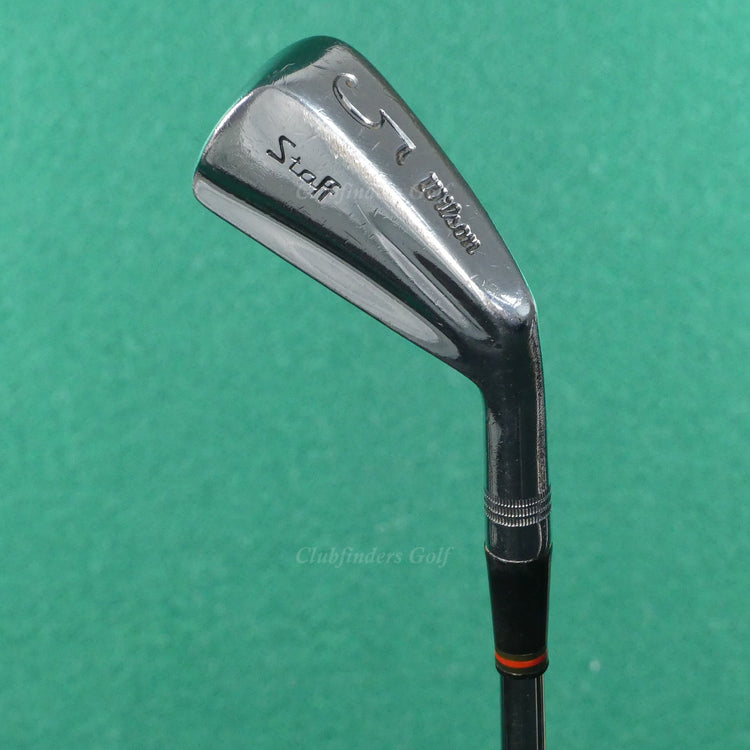 VINTAGE Wilson Staff 1976 Forged Single 5 Iron True Temper Stepped Steel Regular
