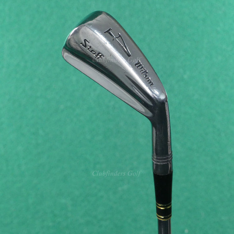 VINTAGE Wilson Staff 1976 Forged Single 4 Iron True Temper Dynamic Steel Regular