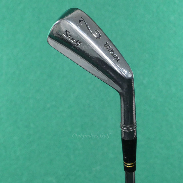 VINTAGE Wilson Staff 1976 Forged Single 2 Iron True Temper Dynamic Steel Regular