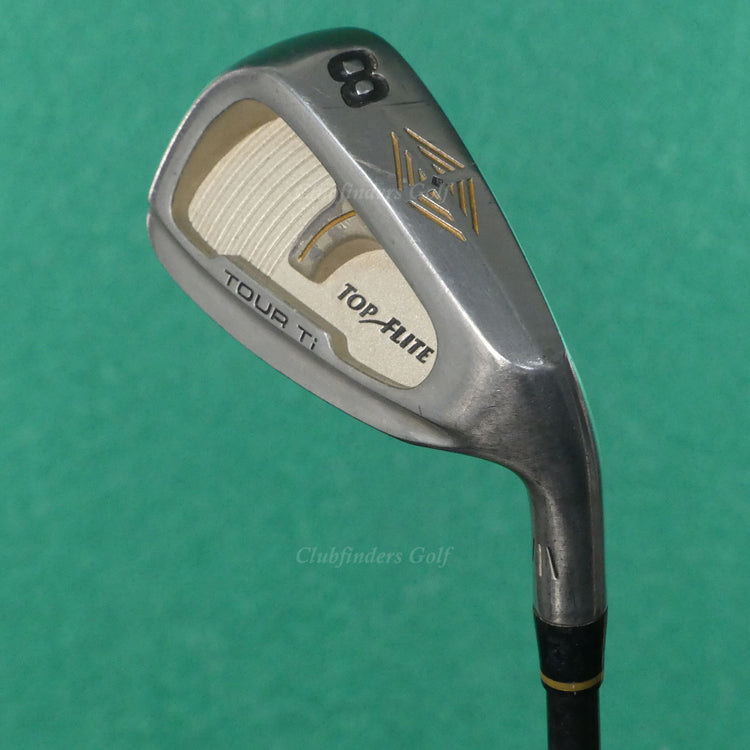 Top Flite Tour Ti Single 8 Iron Factory Fenwick Muscle S-90 Graphite Firm